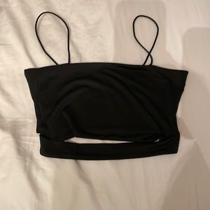 Black Crop Top
